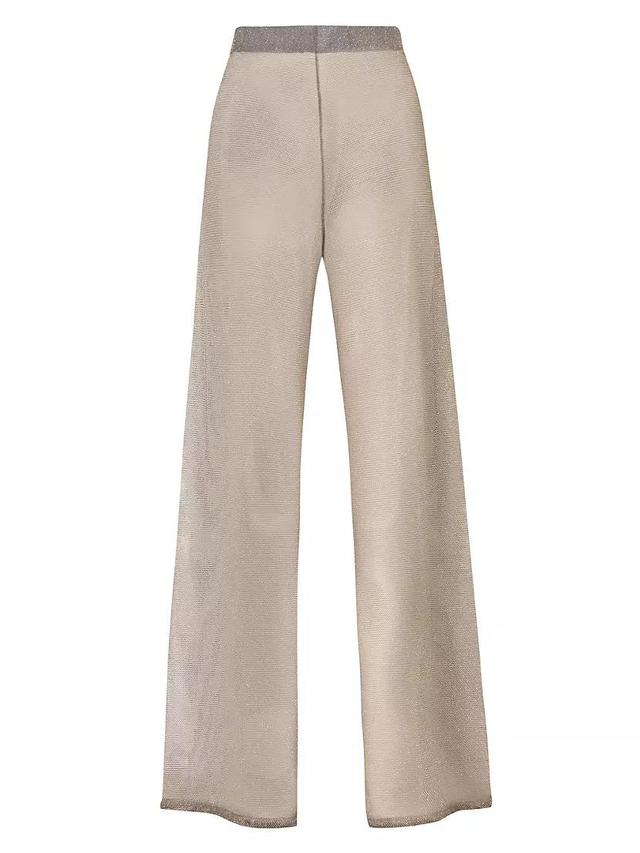 Islote Gem Shimmer Semi-Sheer Pants Product Image