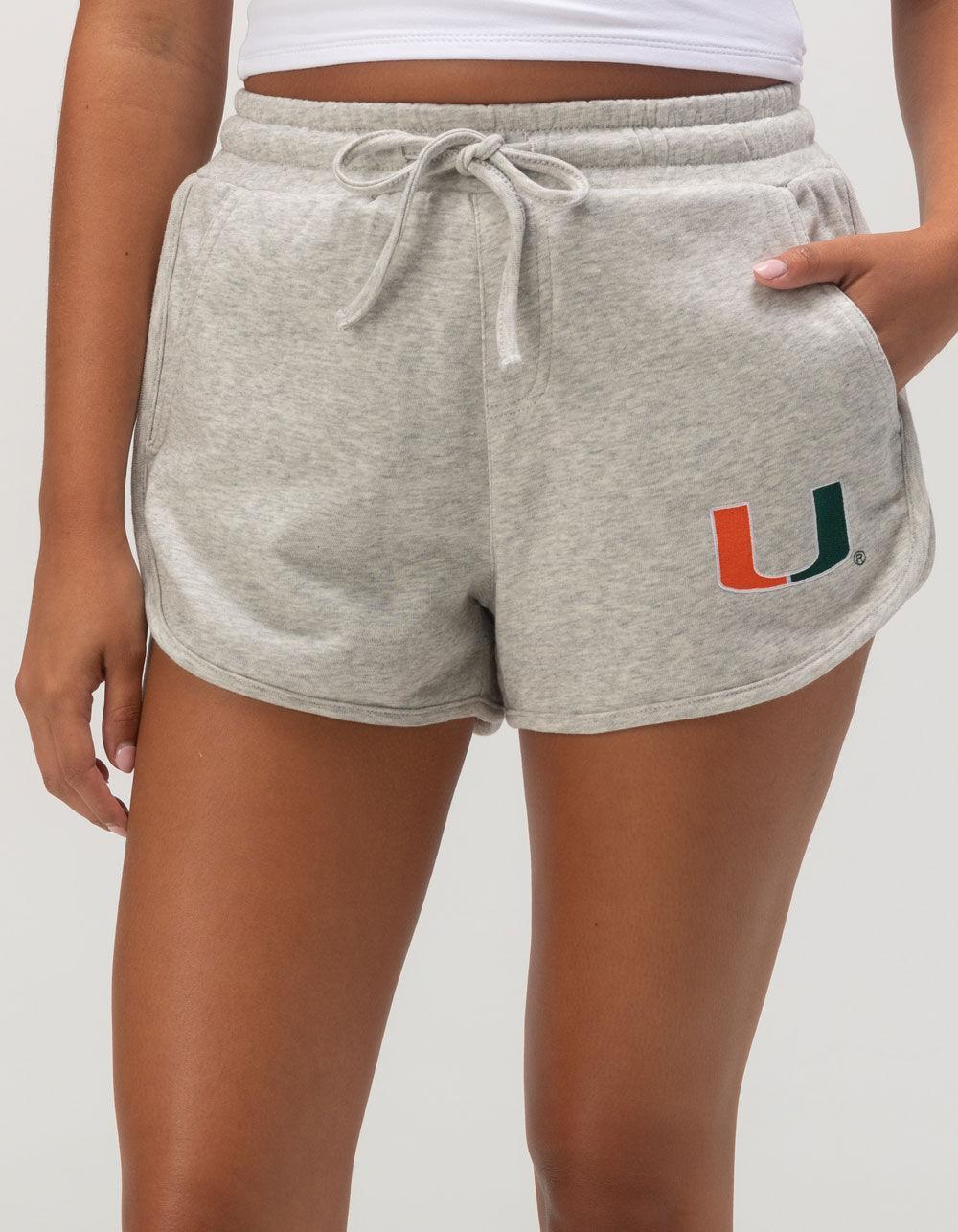 HYPE AND VICE University of Miami Womens Shorts Product Image