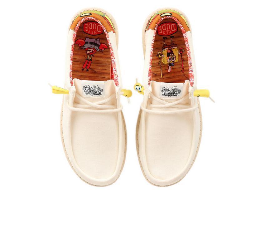 Men's HEYDUDE Wally Spongebob Krabby Patty Casual Shoes Product Image