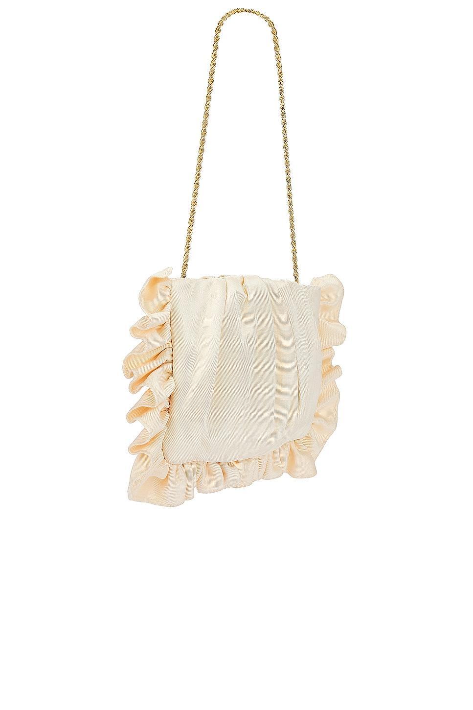 Mavis Ruffle Trim Flat Clutch Loeffler Randall Product Image