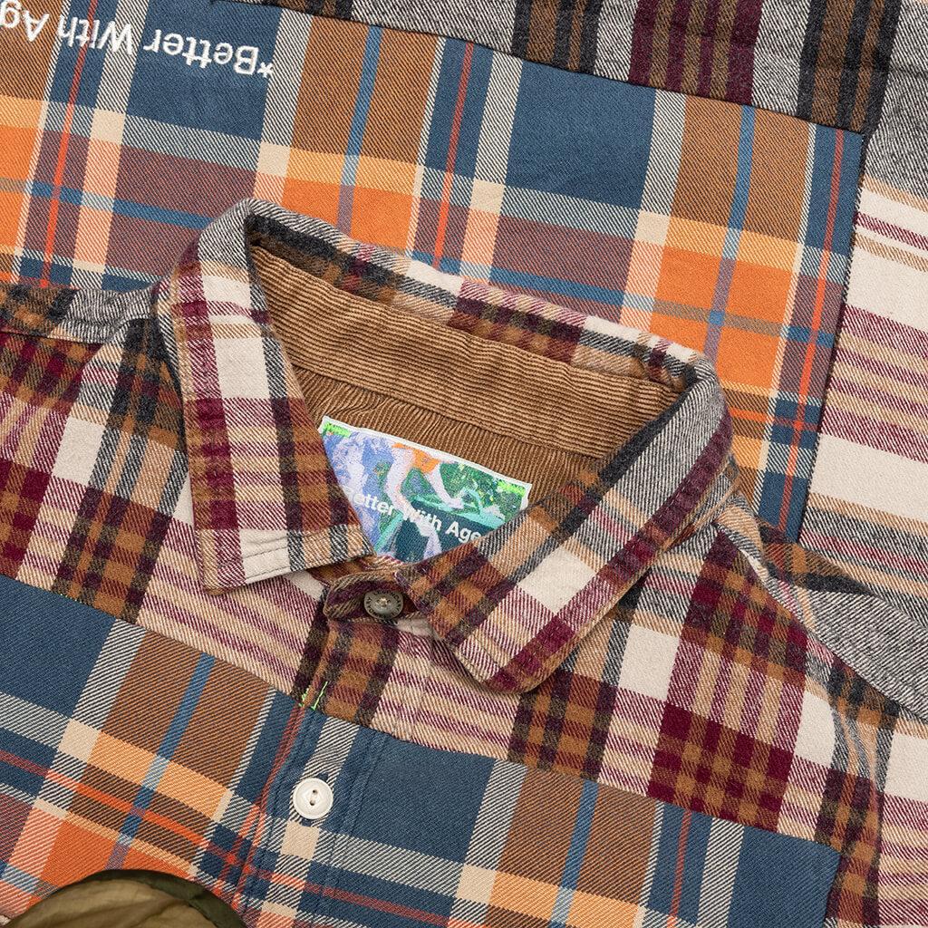 Re-Tartan Flannel Shirt - Multi Male Product Image