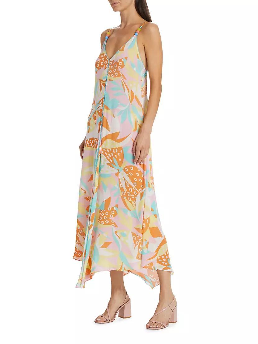 Bessie Long Floral Slip Dress Product Image