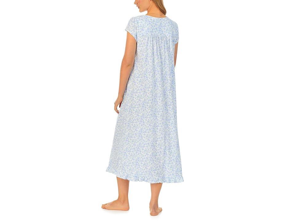 Eileen West Cap Sleeve Long Gown (Packed Rose) Women's Pajama Product Image