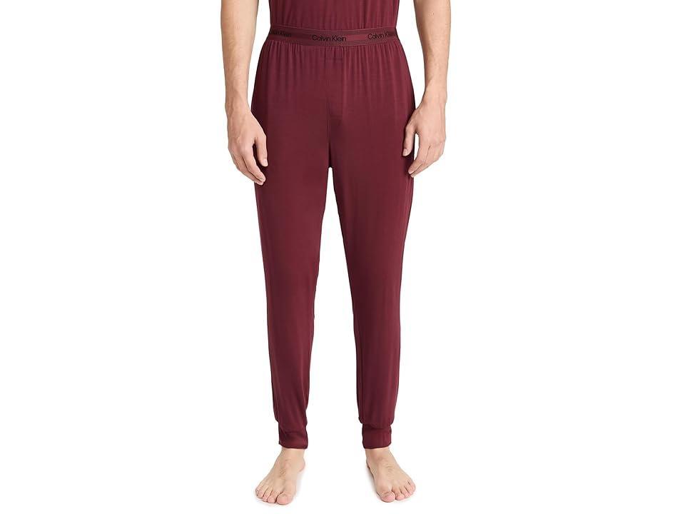 Calvin Klein Underwear Eco Pure Modal Lounge Joggers (Tawny Port) Men's Clothing Product Image