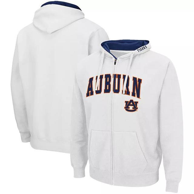 Mens Colosseum Auburn Tigers Arch & Logo 3.0 Full-Zip Hoodie Product Image