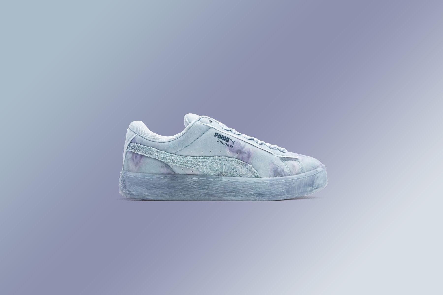 Puma x Collina Strada Women's Suede XL Tie Dye - Blue Female Product Image