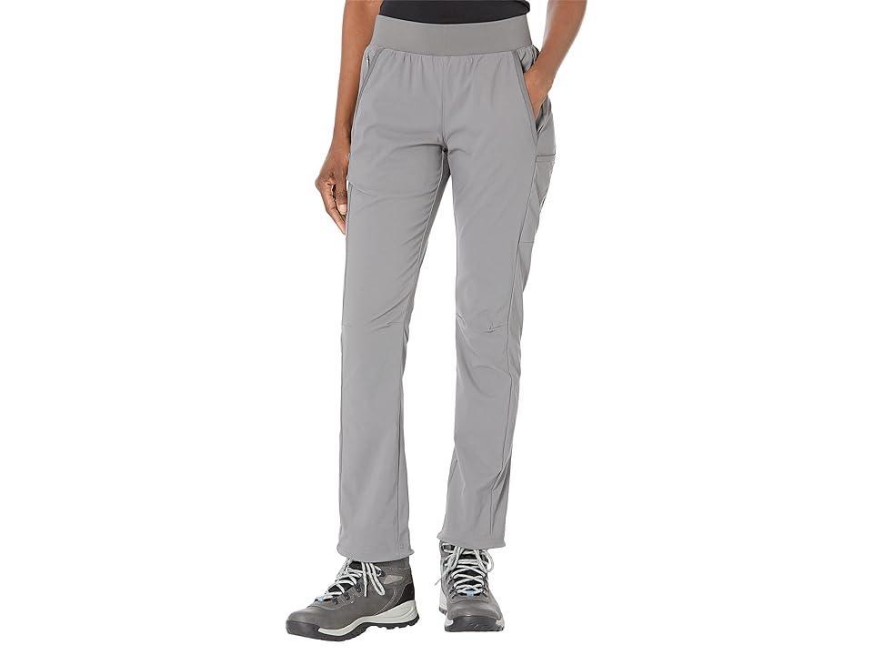 Columbia Leslie Falls Pants (City Grey) Women's Clothing Product Image