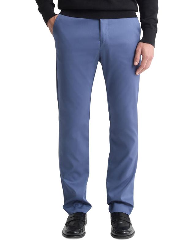 Calvin Klein Mens Slim-Fit Modern Stretch Chino Pants Product Image