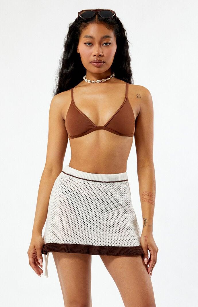 Daisy Street Women's Crochet Mini Skirt Product Image