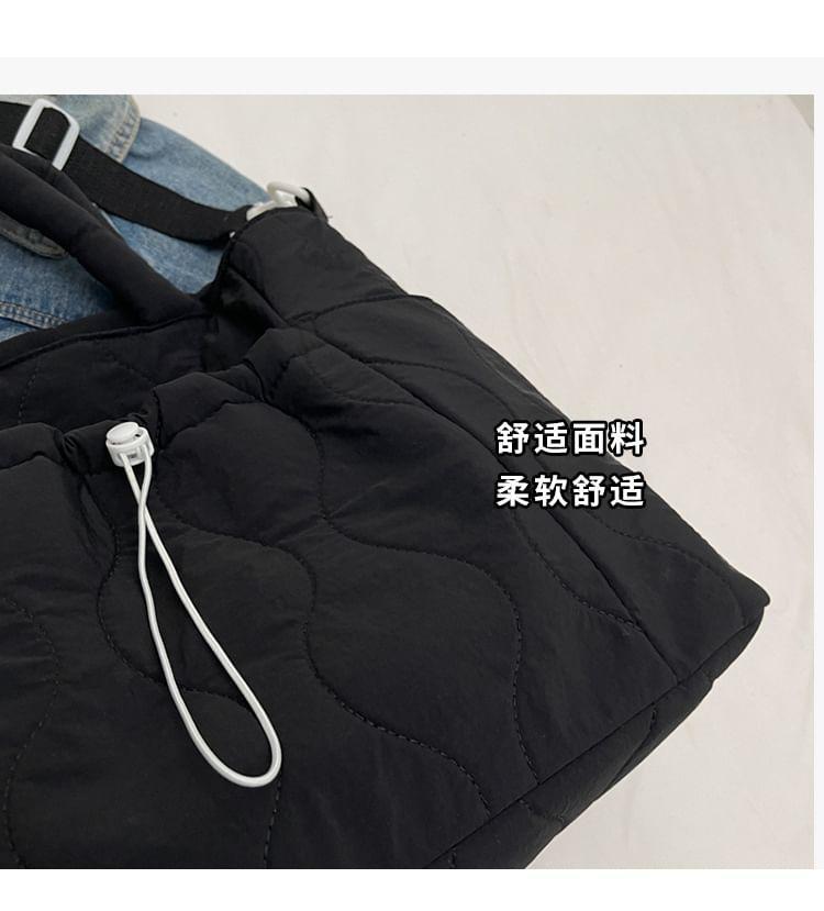 Drawstring Multi-Pocket Tote Bag Product Image