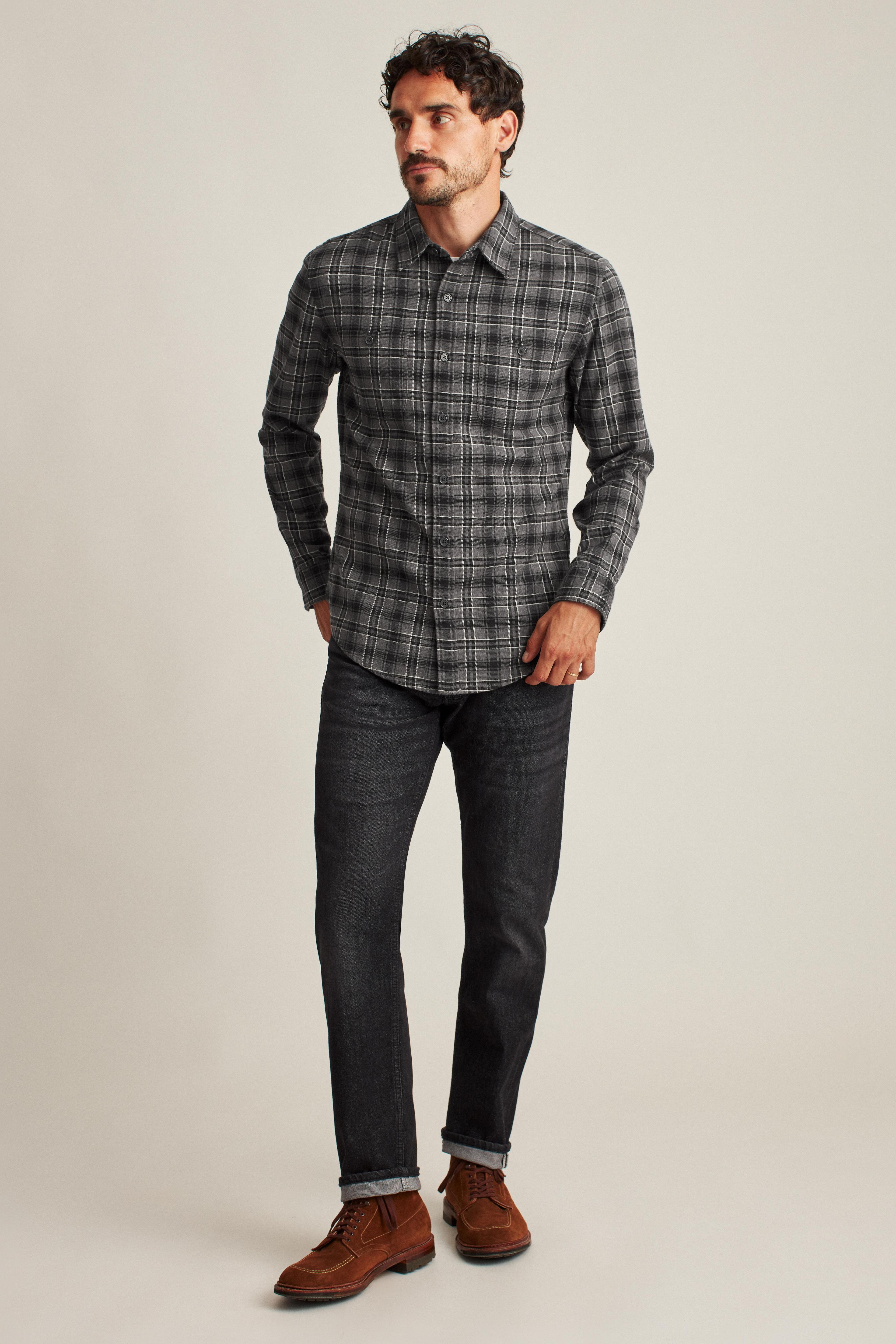 Stretch Flannel Shirt Product Image