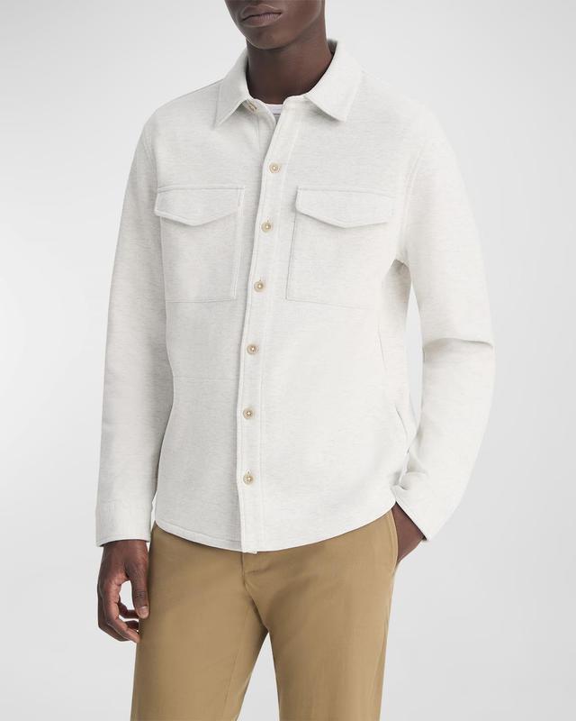 Vince Cotton Blend Shirt Jacket Product Image