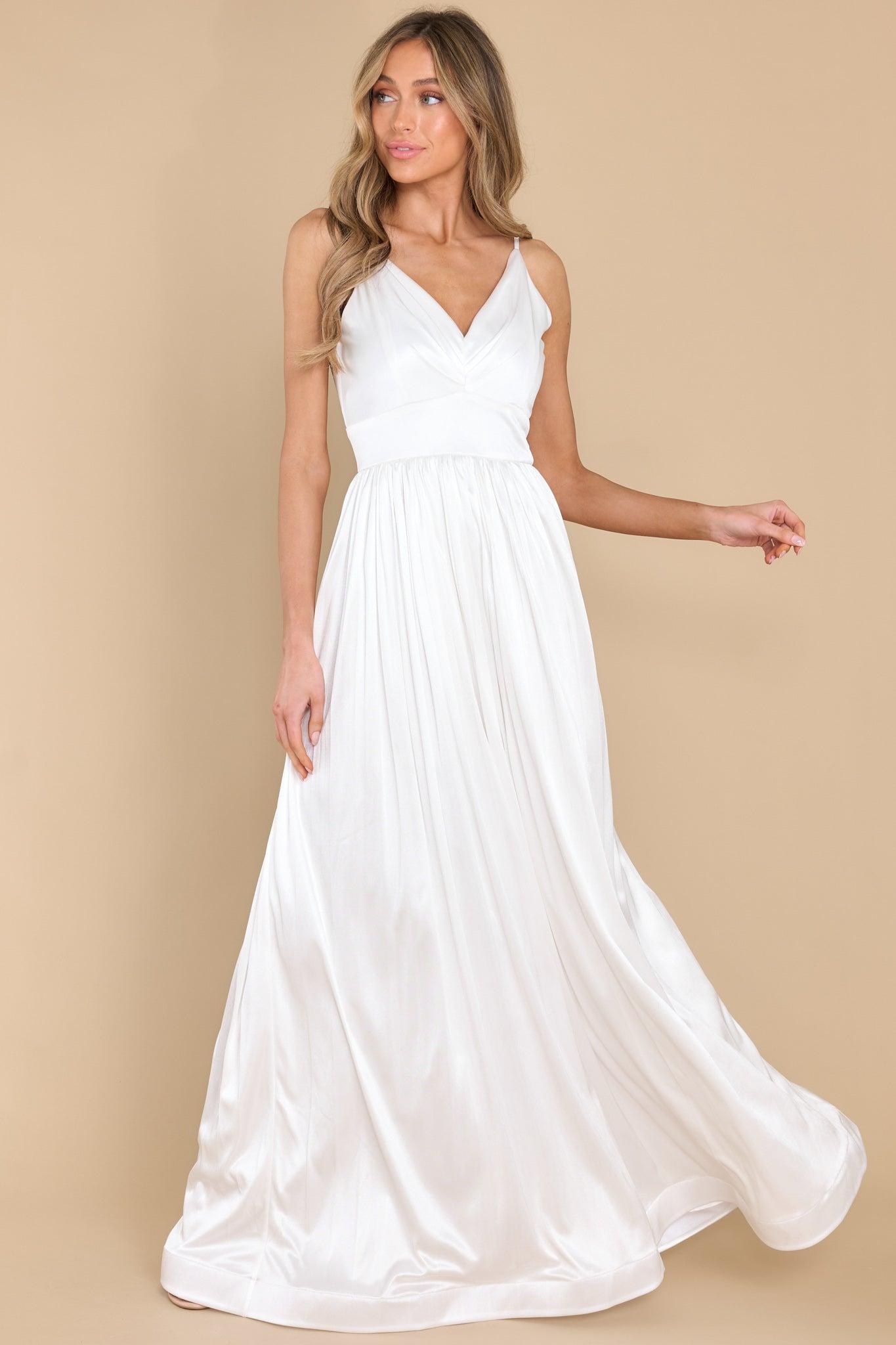 Catch The Wind Ivory Maxi Dress Product Image