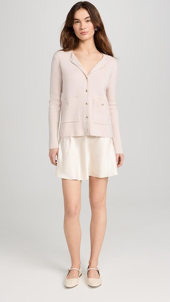 Sablyn Lake Rib Knit Cashmere Cardigan | Shopbop Product Image