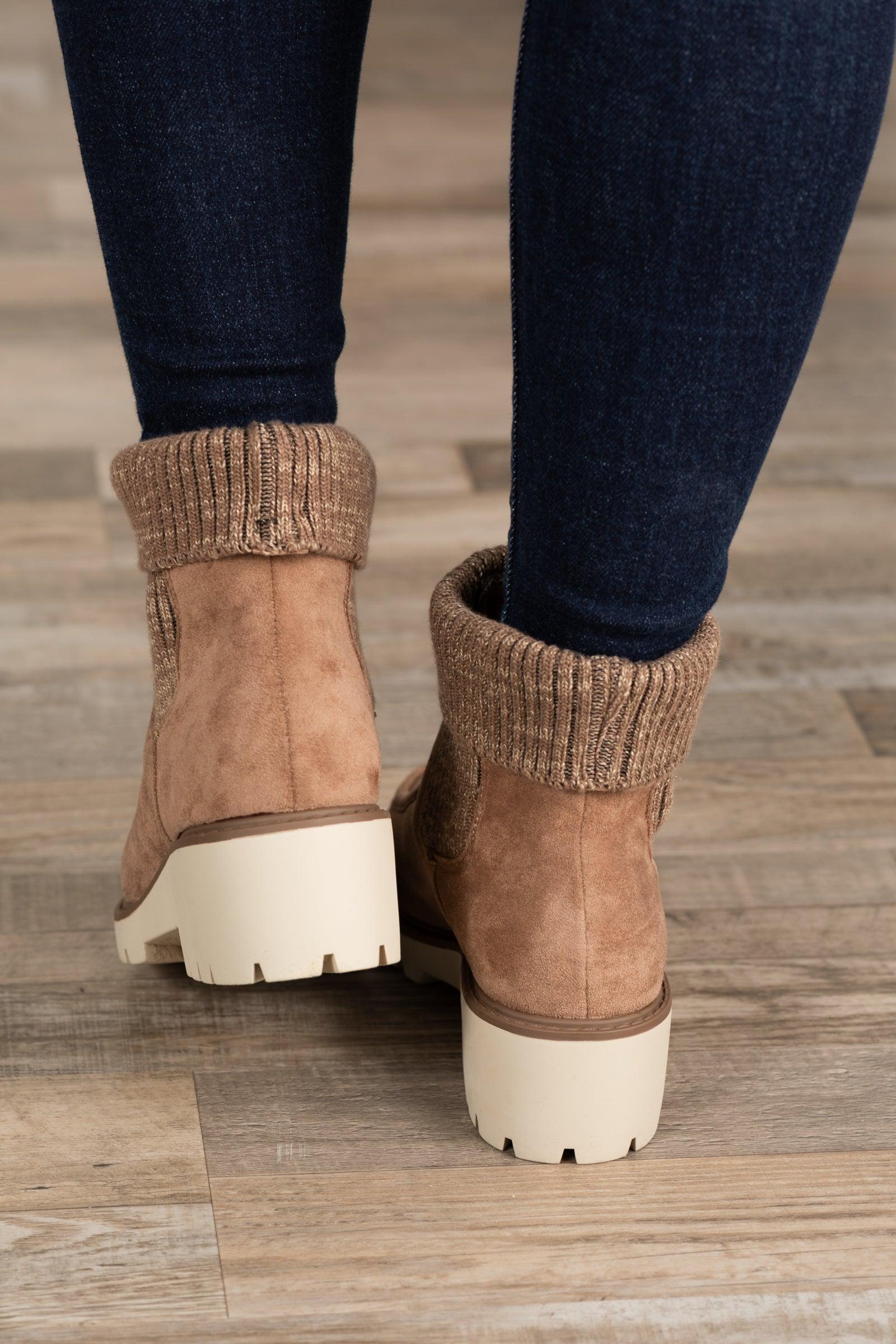 Suede Sock Bootie Product Image