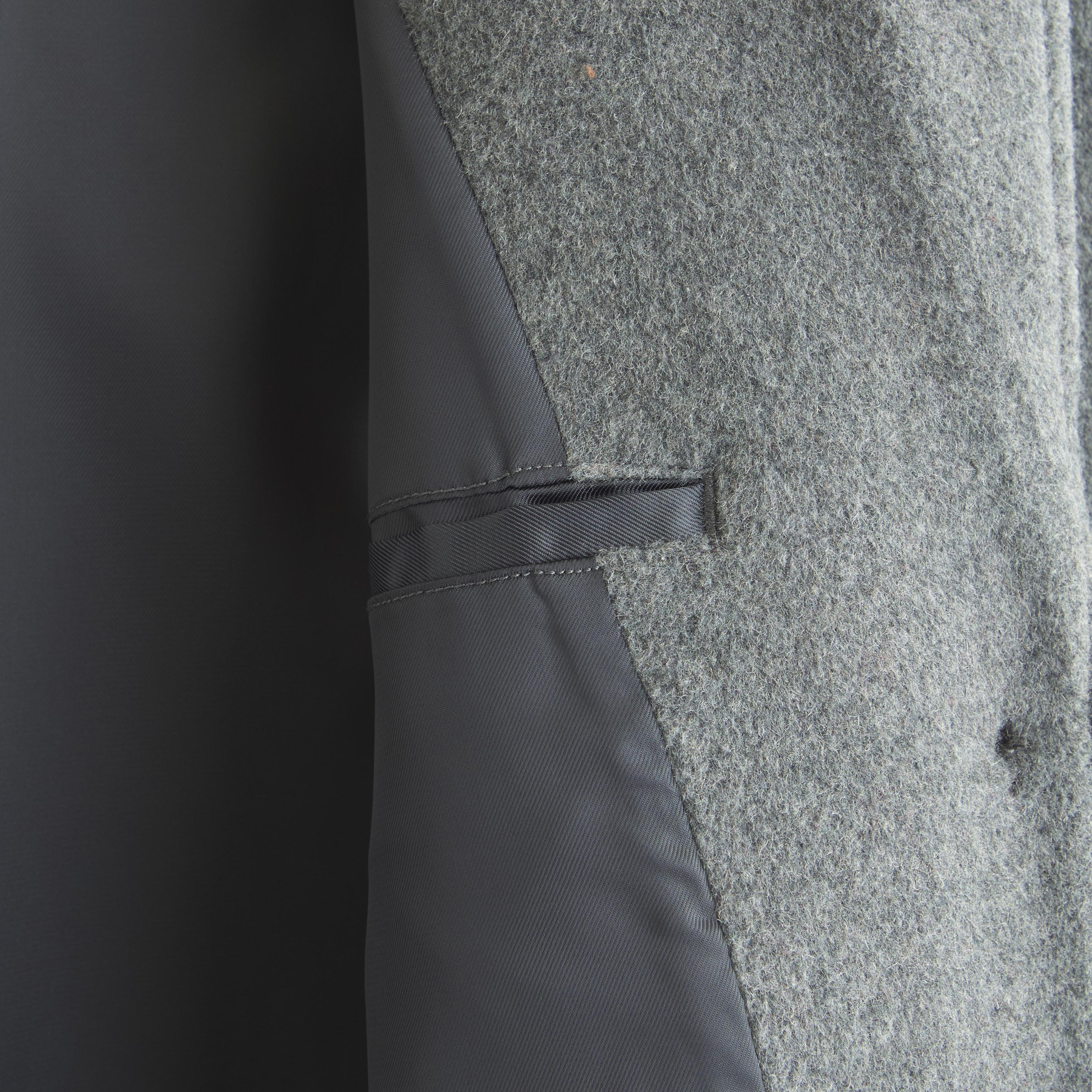 Wool-Blend Tailored Topcoat Product Image