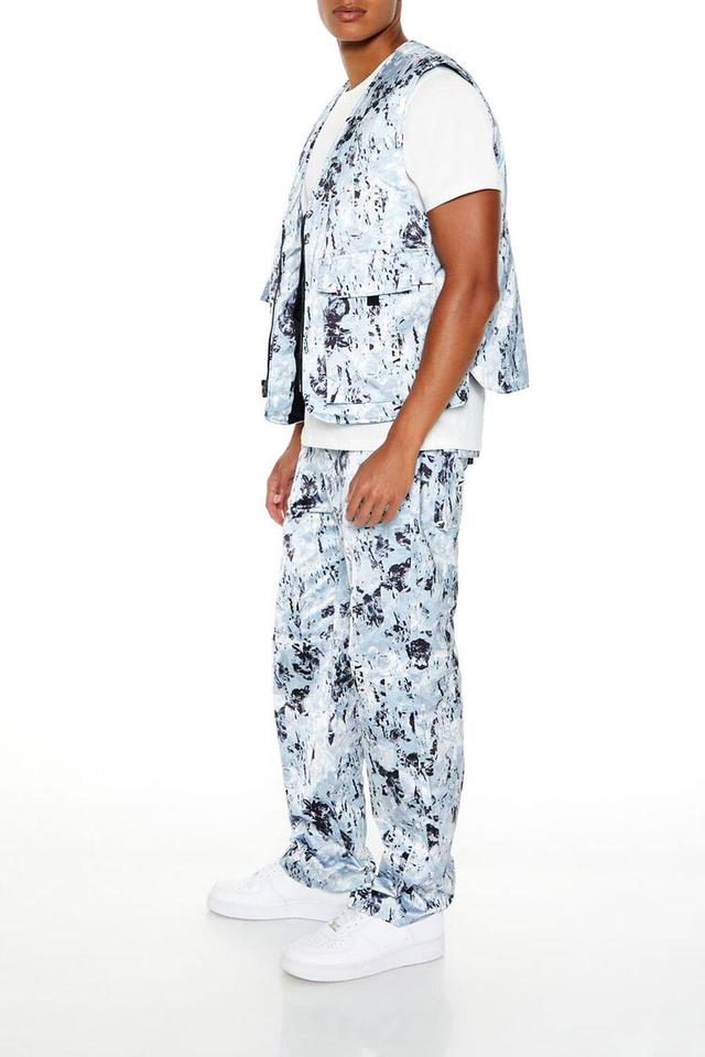 Abstract Print Mid-Rise Joggers | Forever 21 Product Image