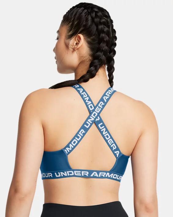 Women's UA Crossback Strappy Low Sports Bra Product Image