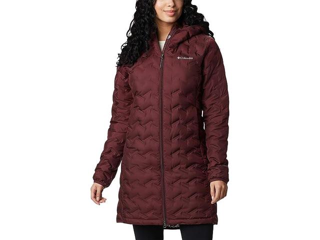 Columbia Delta Ridge Long Down Jacket (Seminole) Women's Clothing Product Image