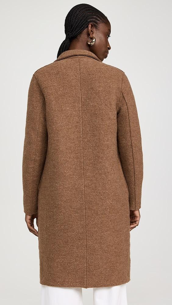 Harris Wharf London Boiled Wool Overcoat | Shopbop Product Image