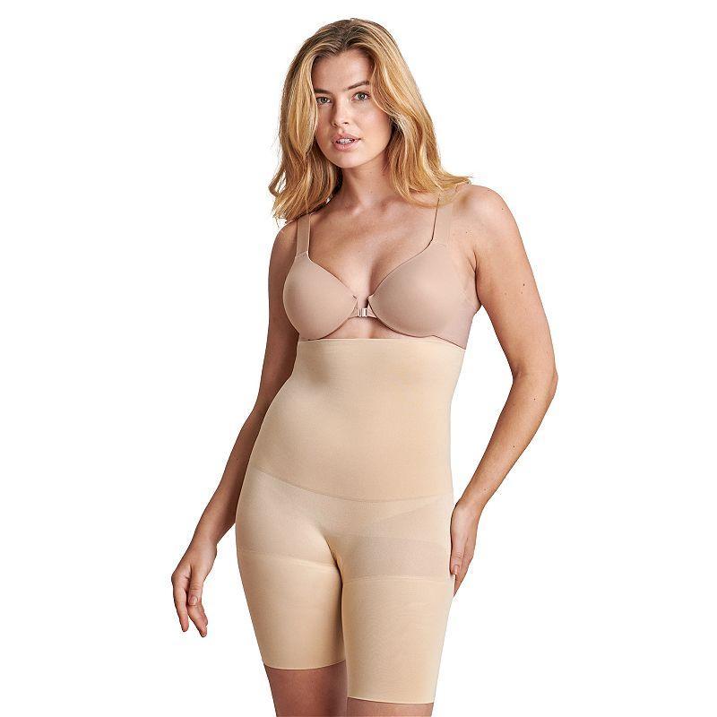 RED HOT by SPANX Womens Ultra-Firm Control Shapewear Flat Out Flawless High-Waist Mid-Thigh Body Shaper FS4015 Product Image