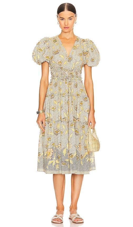 Ulla Johnson Eloisa Dress in Grey Product Image