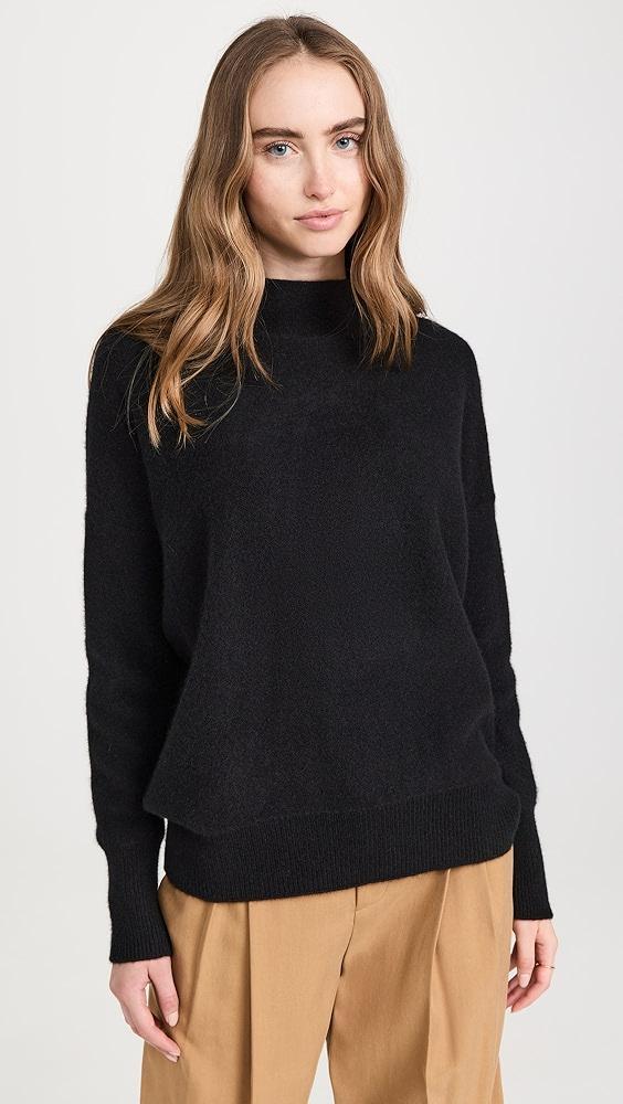 Vince Boiled Funnel Neck Pullover | Shopbop Product Image