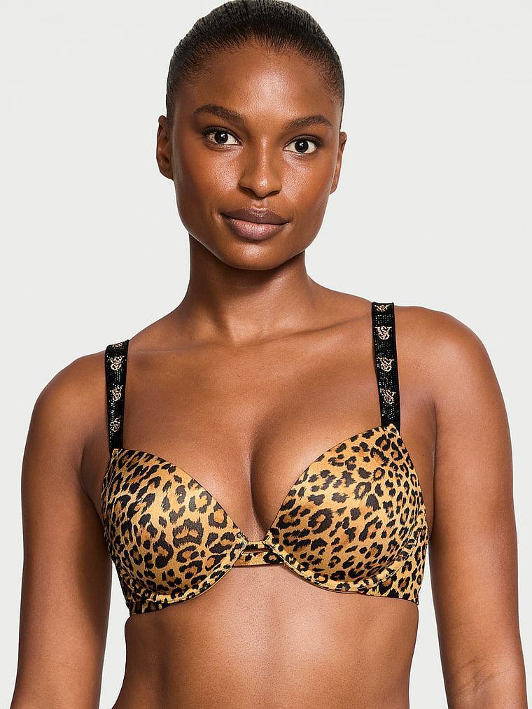 Shine Strap Push-Up Bra Product Image