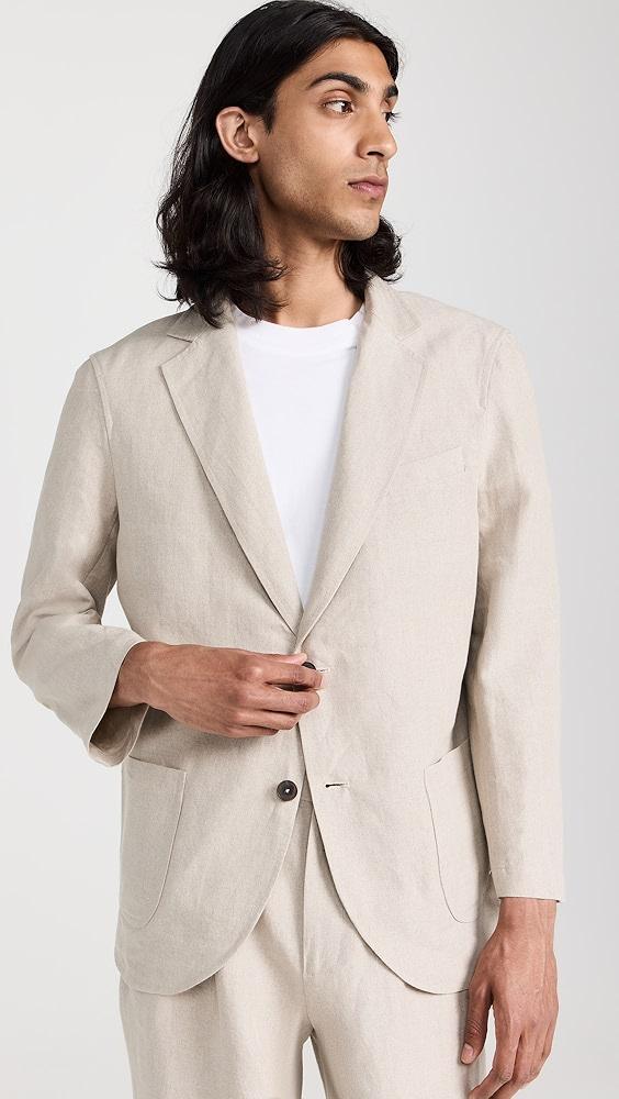 De Bonne Facture Linen Essential Jacket | Shopbop Product Image