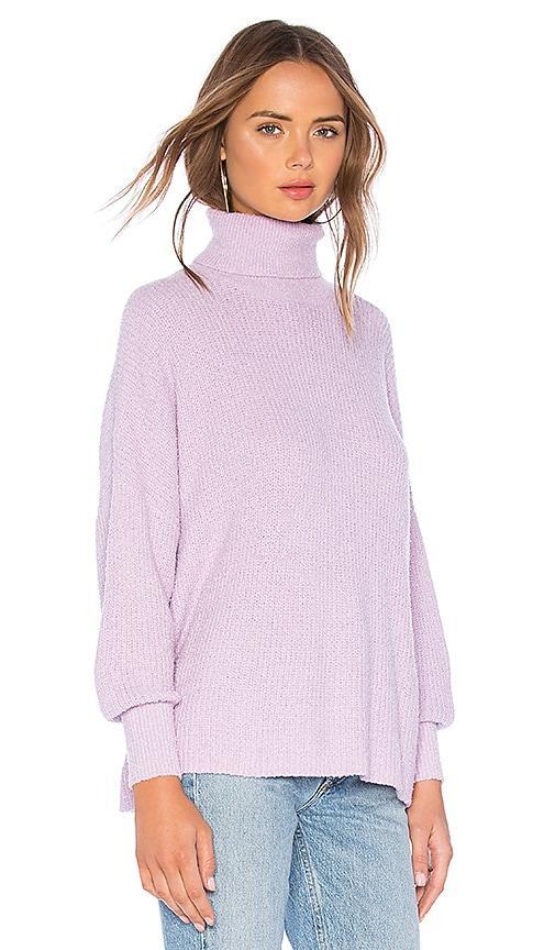 Lovers and Friends Jade Sweater in Bright Purple Product Image