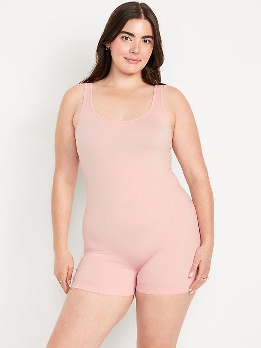 Seamless Ribbed Tank Top Bodysuit Product Image