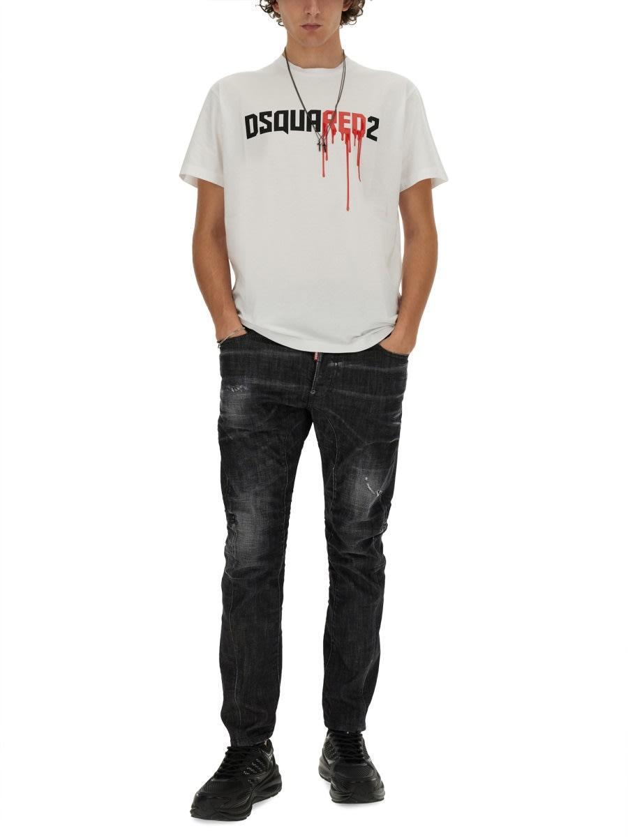 DSQUARED2 Cool Fit T-shirt In White Product Image