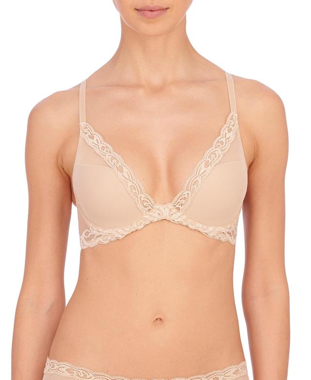 Womens Feathers Plunge T-Shirt Bra Product Image