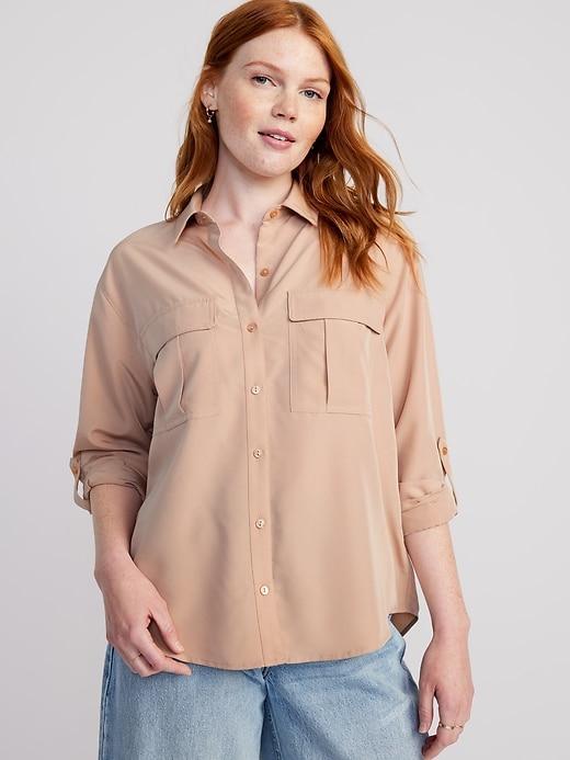 Button-Down Utility Shirt Product Image