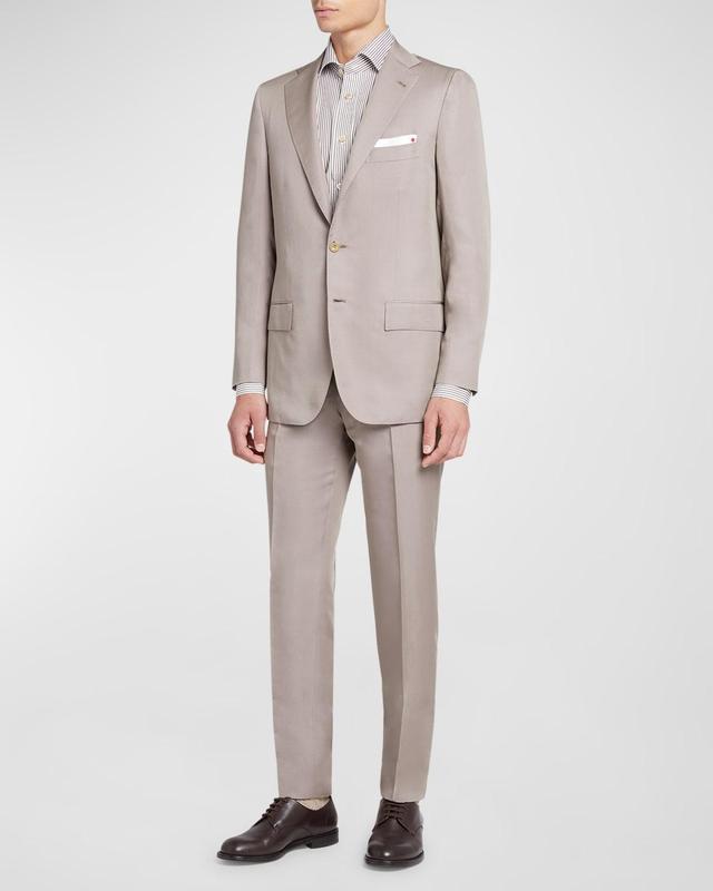 Mens Solid Lyocell Suit Product Image