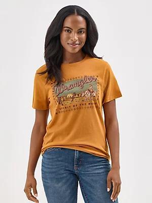 Women's Wrangler Southwestern Graphic Regular Fit Tee | Women's TOPS | Wrangler® Product Image