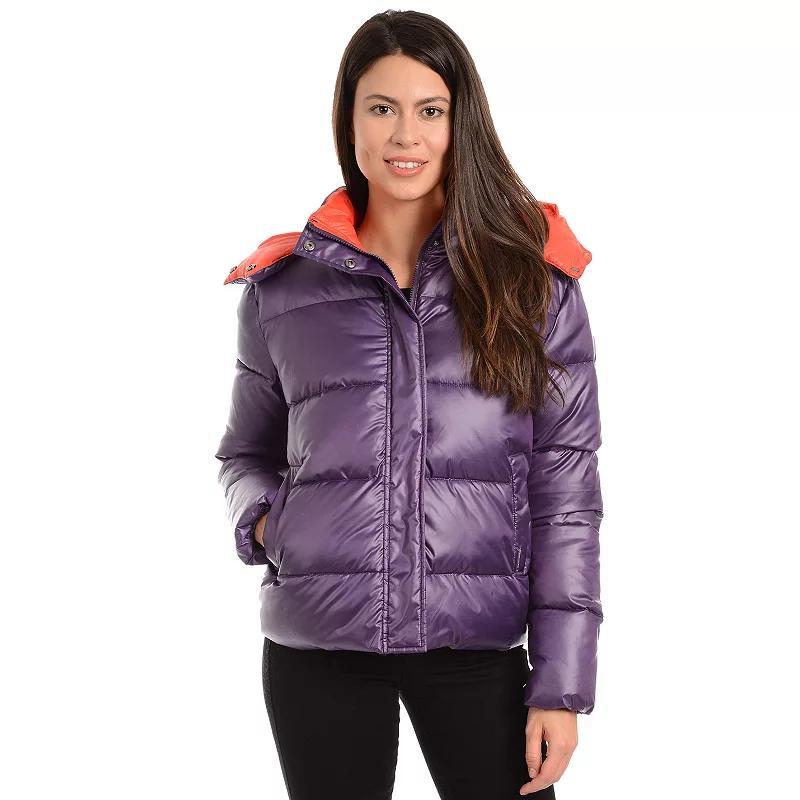 Womens Fleet Street Hooded Puffer Jacket Product Image