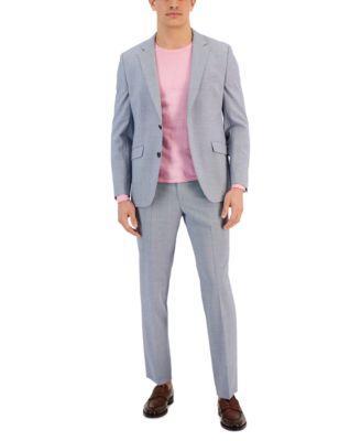 Hugo by Hugo Boss Mens Modern-Fit Houndstooth Suit Pants Product Image