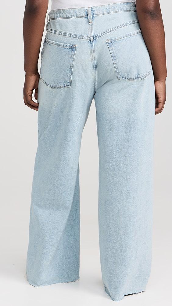 FRAME Le Low Baggy Wide Leg Jeans | Shopbop Product Image