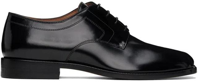 MAISON MARGIELA Black Tabi Lace-up Oxfords In H8396 Black Product Image