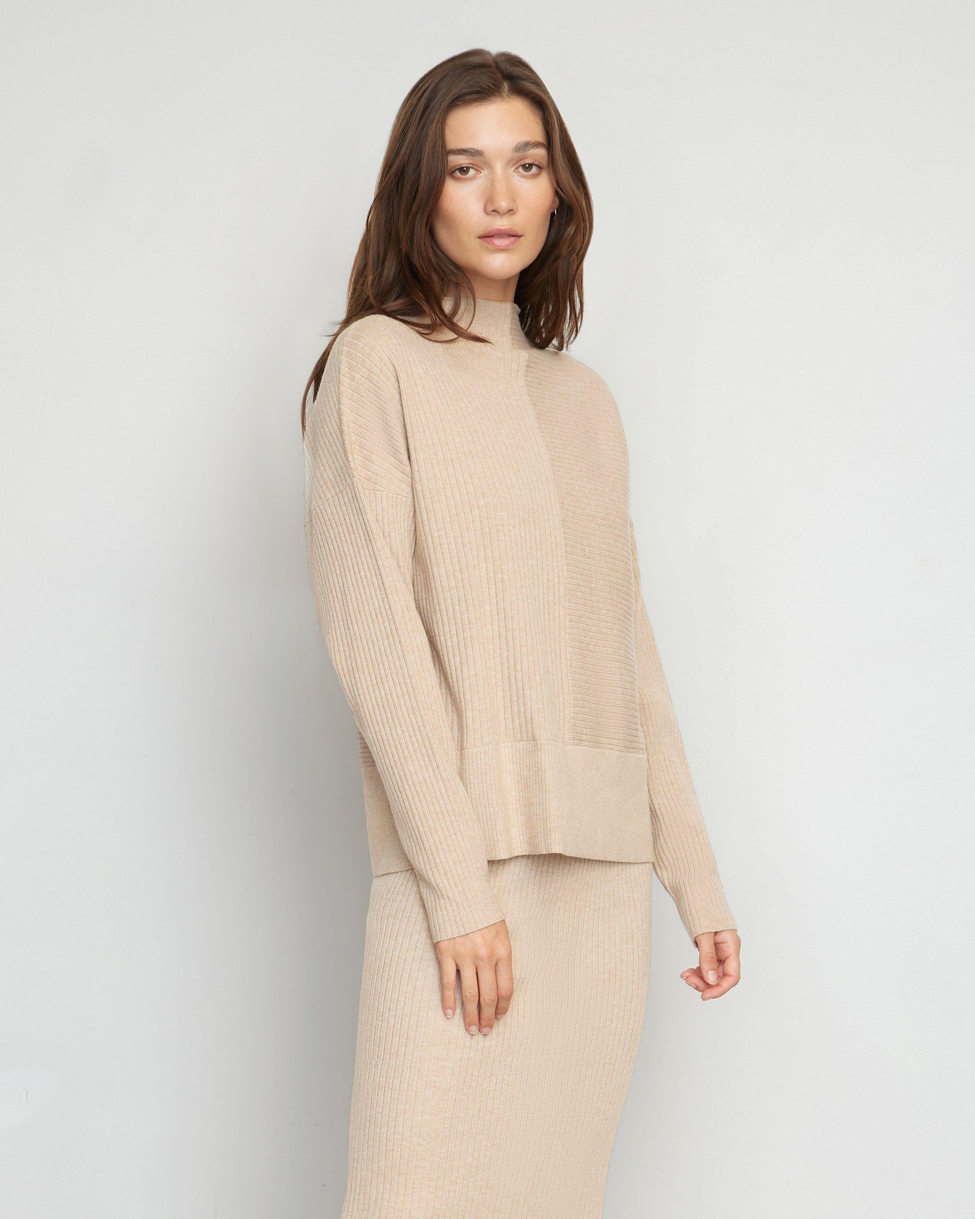 Juliana Directional Ribbed Sweater Product Image