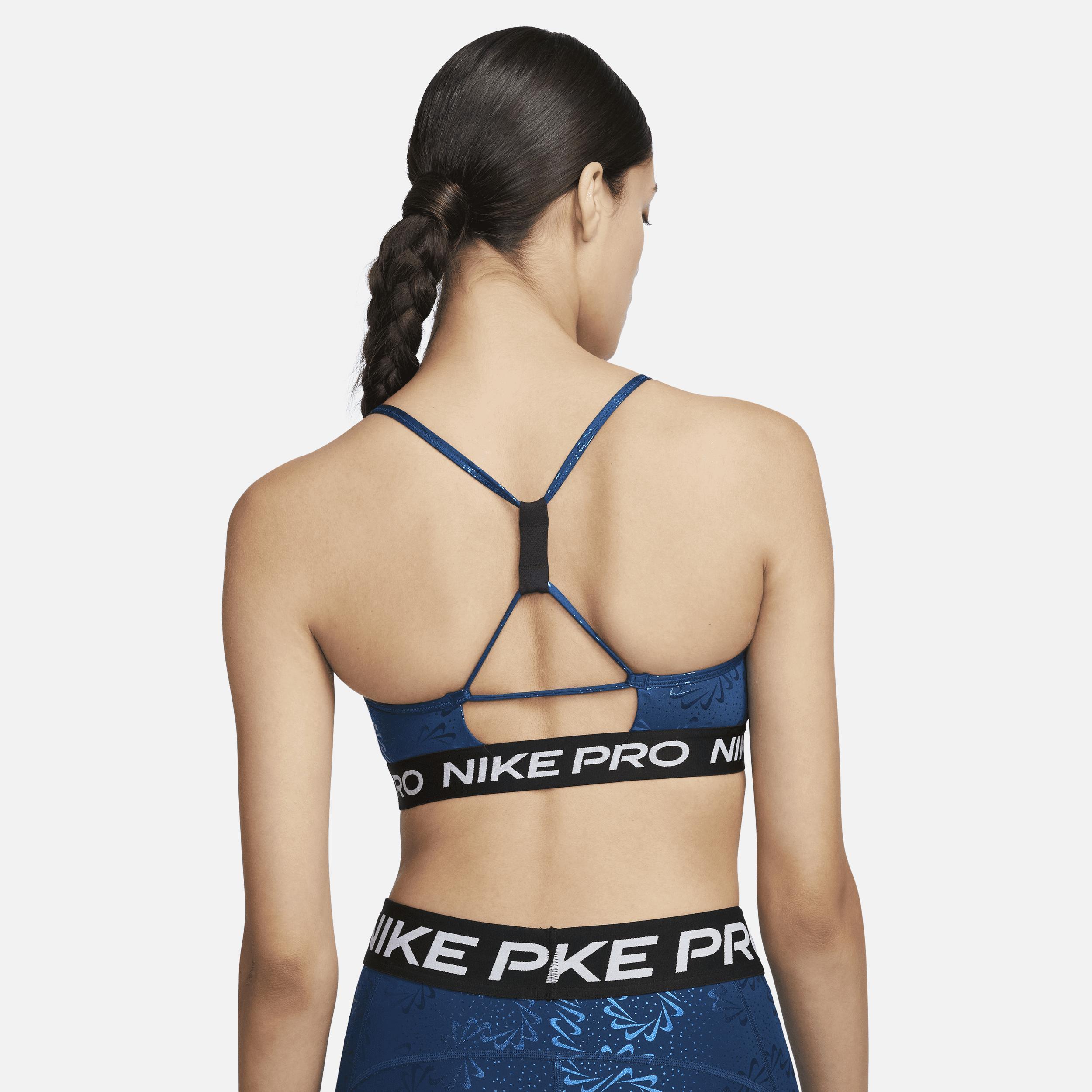 Womens Nike Pro Indy Light-Support Padded Strappy Sparkle Sports Bra Product Image