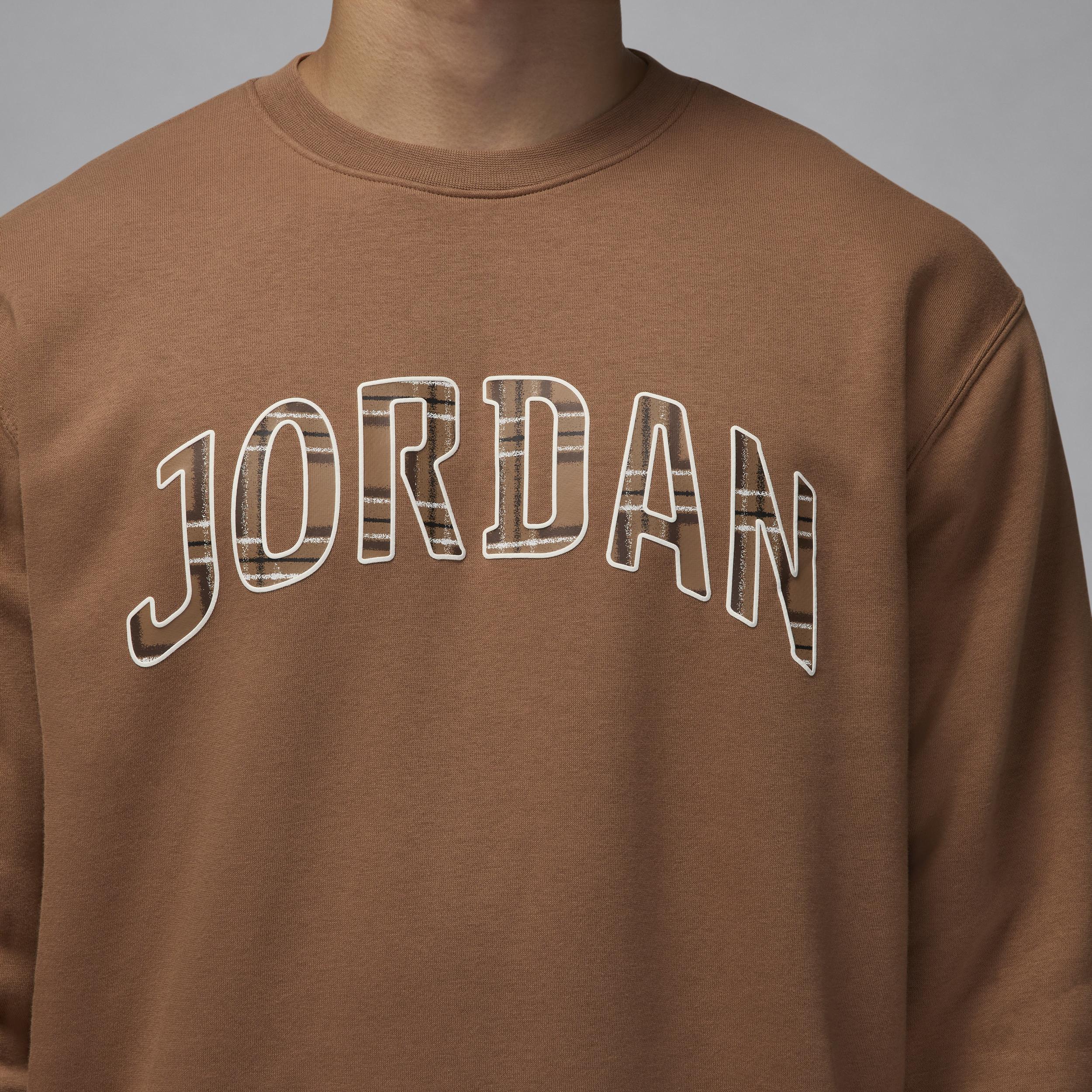 Men's Jordan Essentials Fleece Crew-Neck Sweatshirt Product Image