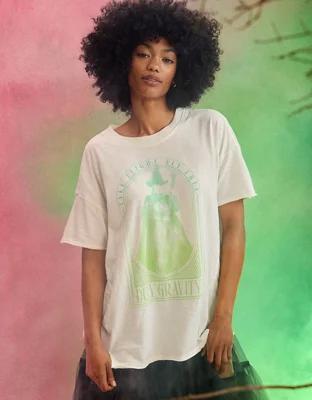 Aerie x Wicked Oversized Graphic Boyfriend T-Shirt Product Image