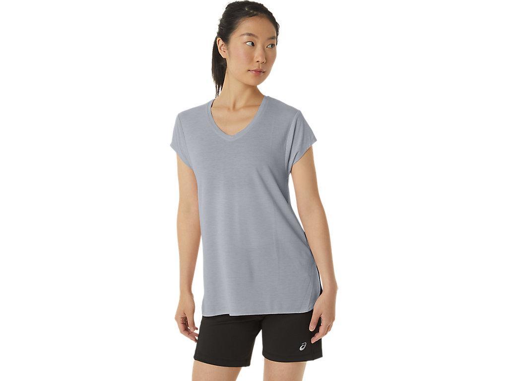 ASICS Women's Heather Vneck Top Product Image