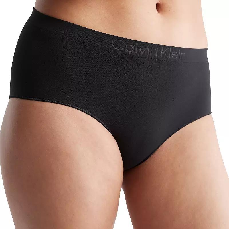 Calvin Klein Womens Bonded Flex Boyshort - Purple - M Product Image