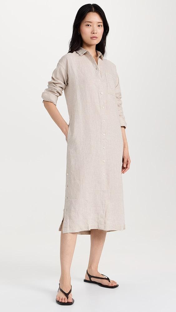 Alex Mill Kerry Shirtdress In Flax Linen | Shopbop Product Image