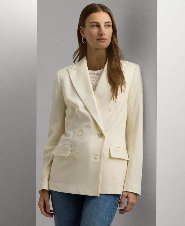 Lauren Ralph Lauren Womens Double-Breasted Blazer Product Image