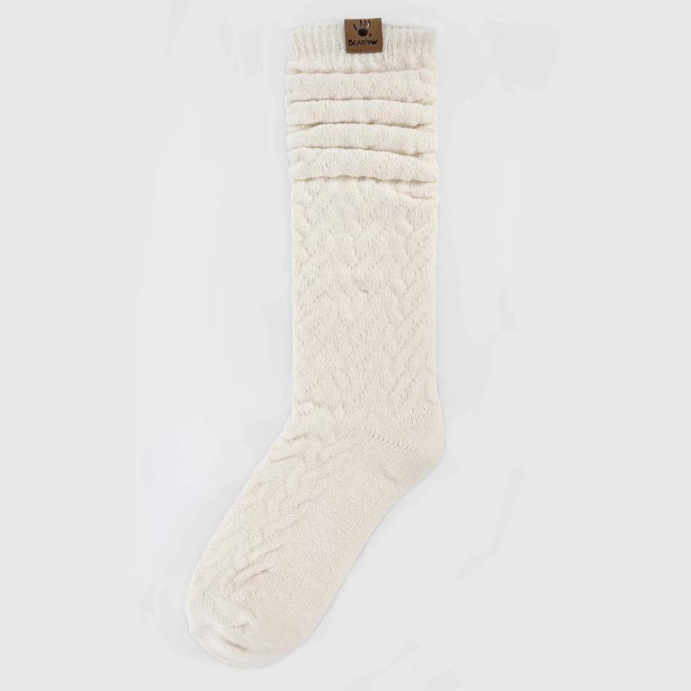 Bearpaw Womens Large Cable Boot Socks 5-10 Product Image