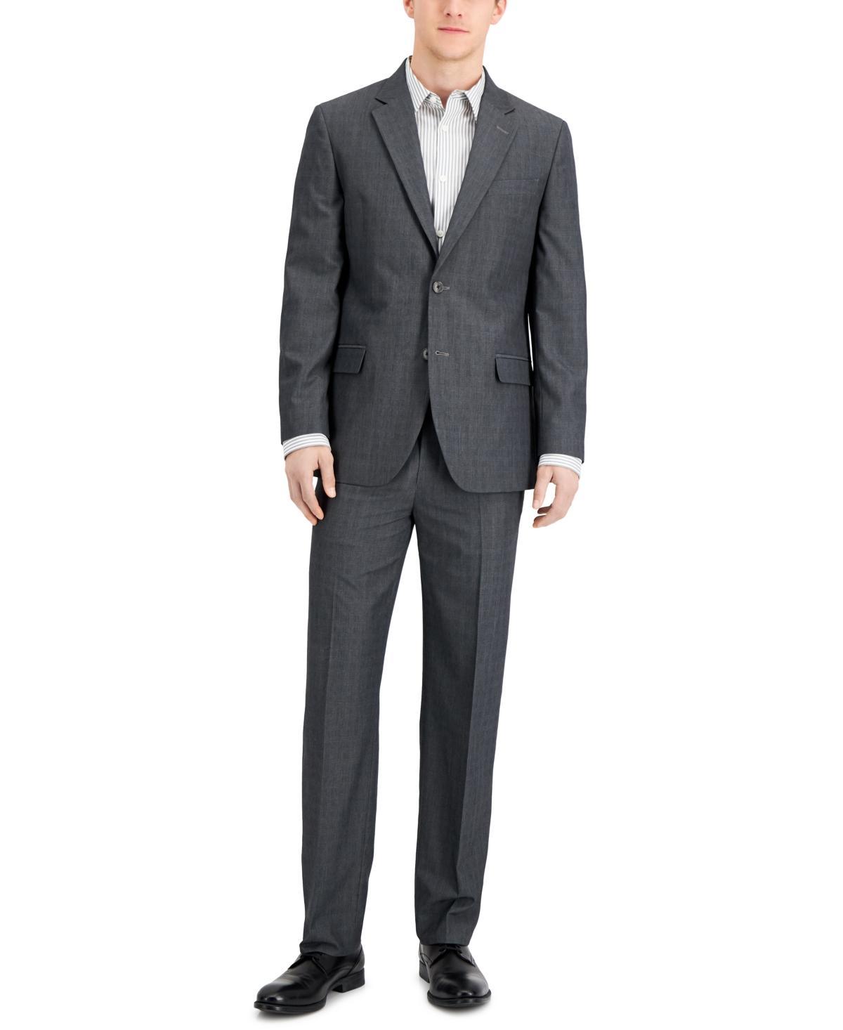 Nautica Mens Modern-Fit Bi-Stretch Suit Product Image